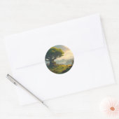 De Stille Boerderij -  Ronde Sticker (Envelop)