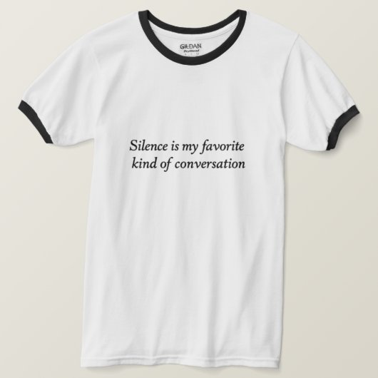 De Stille Conversatie T-shirt (Design voorkant)