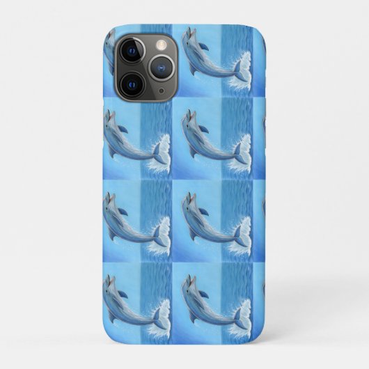 De Stille Dans van de Dolfijn Case-Mate iPhone Case (Achterkant)