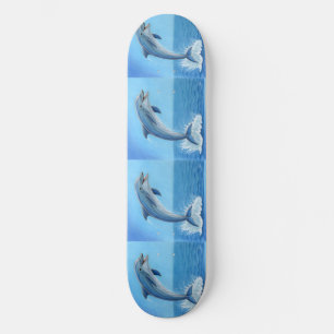 De Stille Dans van de Dolfijn Persoonlijk Skateboard