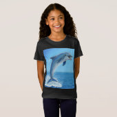 De Stille Dans van de Dolfijn T-shirt (Voorkant volledig)