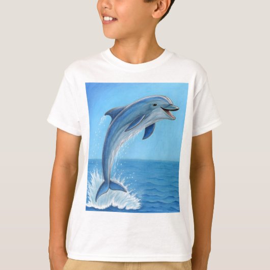 De Stille Dans van de Dolfijn T-shirt (Voorkant)