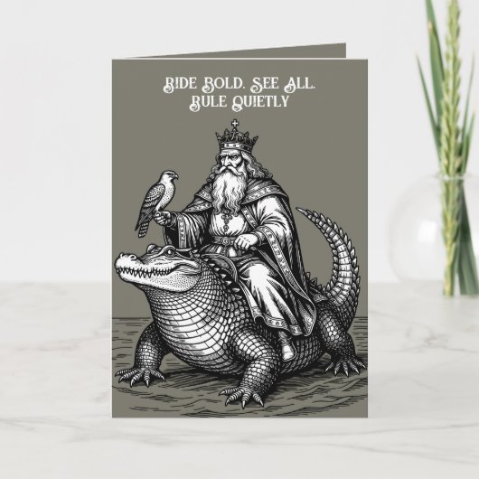 De Stille Dominie van de Havikdrager Kaart (Voorkant)