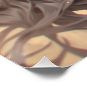 De stille gelofte van de Kitsune | Japanse vos sam Perfect Poster (Hoek)