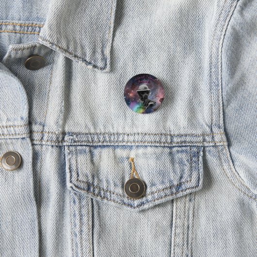 De stille gemaskerde Button (In situ)
