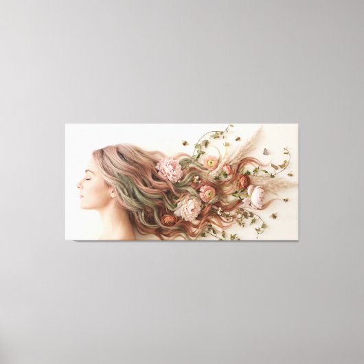 De Stille Gemeenschap van de Marmeren Ziel Canvas Afdruk (Voorkant)