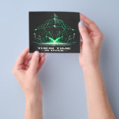 De Stille Graven Cyber-Egyptologie Flyer (Hand)