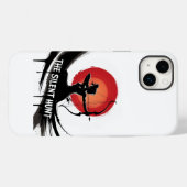 De stille jacht - Archer Silhouette Case-Mate iPhone Case (Achterkant (horizontaal))