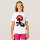 De Stille Jacht – Boogschutter Silhouet T-shirt (Voorkant volledig)