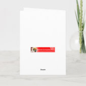 De stille Kaart van de Vakantie van Kerstmis van (Achterkant)