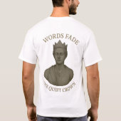 De Stille Kroon – Kracht Buiten Woorden T-shirt (Achterkant)
