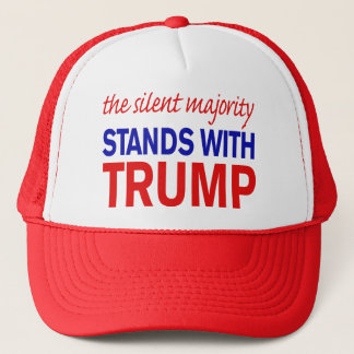 De stille meerderheid staat voor Trump Trucker Pet