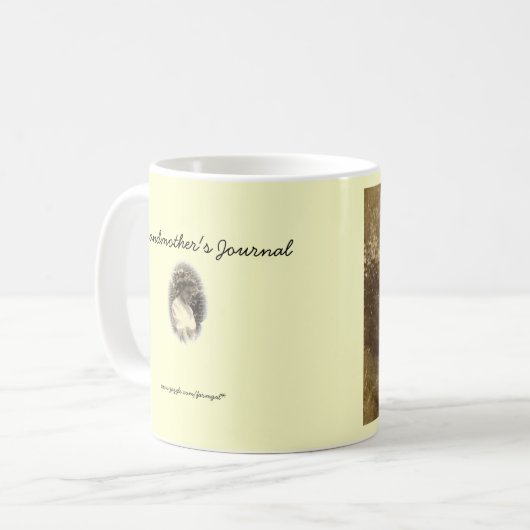 De stille Mok van de Bezinning (Voorkant links)