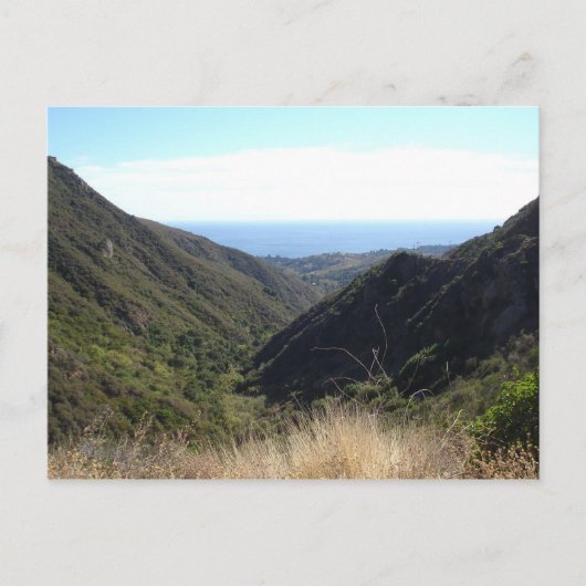 De Stille Oceaan over het hoofd zien Briefkaart (Voorkant)