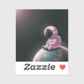 De stille ontdekkingsreiziger sticker (Vel)