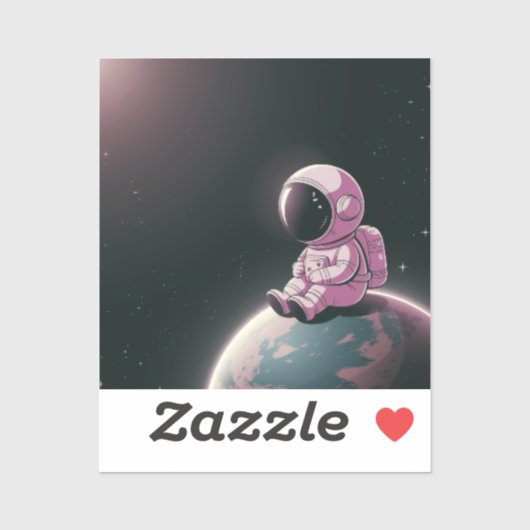 De stille ontdekkingsreiziger sticker (Vel)