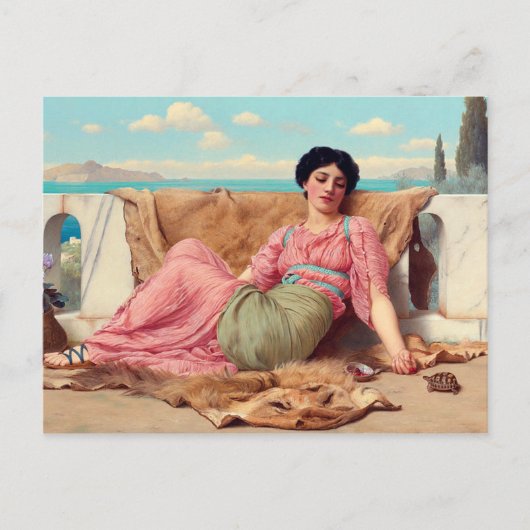 De stille Pet van Godward Briefkaart (Voorkant)