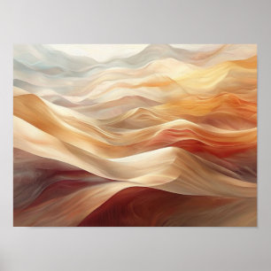 De stille resonanties van etherische zanden poster