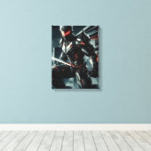 De stille schaduw Ronin Canvas Afdruk (Insitu (Houten vloer))