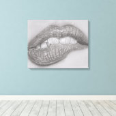 De Stille Spanning Canvas Afdruk (Insitu (Houten vloer))