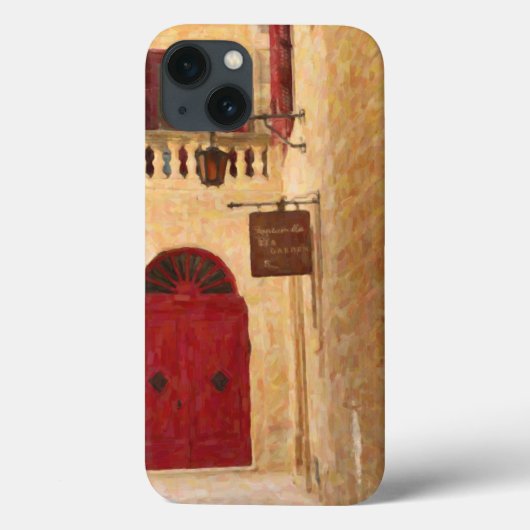 De stille stad Case-Mate iPhone case (Achterkant)