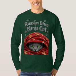 De Stille & Stijve: Russische Blauwe Ninjapoes T-shirt