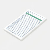De stille Time Planner™-taken - Post-it® notes (Schuin)