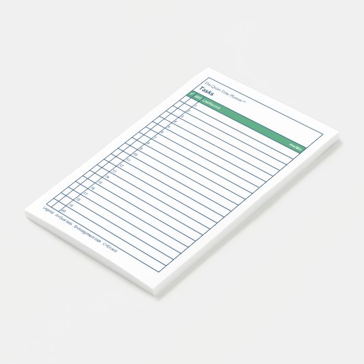 De stille Time Planner™-taken - Post-it® notes (Schuin)