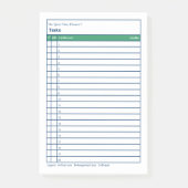 De stille Time Planner™-taken - Post-it® notes (Voorkant)