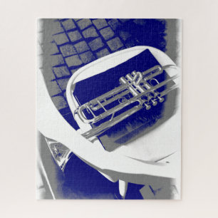 De stille trompet legpuzzel