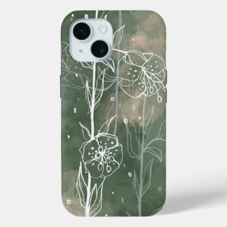 De Stille Tuin: Lelies iPhone 15 Case