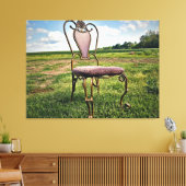 De Stille Uitnodiging Canvas Afdruk (Insitu (Woonkamer))