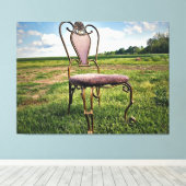 De Stille Uitnodiging Canvas Afdruk (Insitu (Houten vloer))