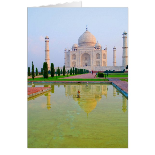 De stille vreedzame Taj Mahal in de wereld (Voorkant)