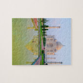 De stille vreedzame Taj Mahal in de wereld Legpuzzel (Horizontaal)