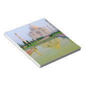 De stille vreedzame Taj Mahal in de wereld Notitieblok (Schuin)