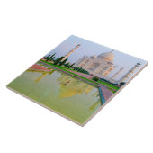 De stille vreedzame Taj Mahal in de wereld Tegeltje (Zijkant)