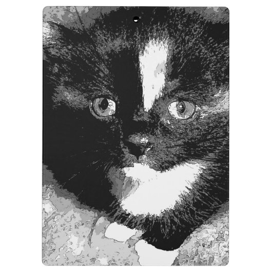 De stille waarnemer klembord (Achterkant)