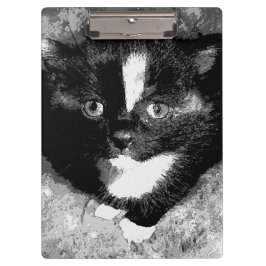 De stille waarnemer klembord