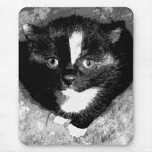 De stille waarnemer muismat (Voorkant)