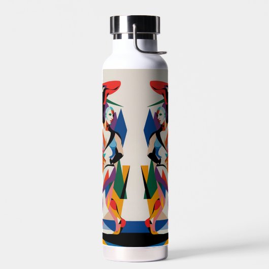 De stille waarnemer waterfles (Links)