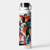 De stille waarnemer waterfles (Achterkant)