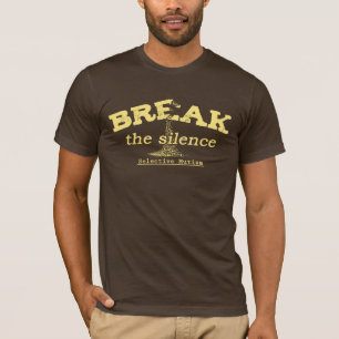 De stilte breken t-shirt