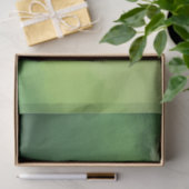 De stilte onder de groene heuvels tissuepapier (Geschenk)