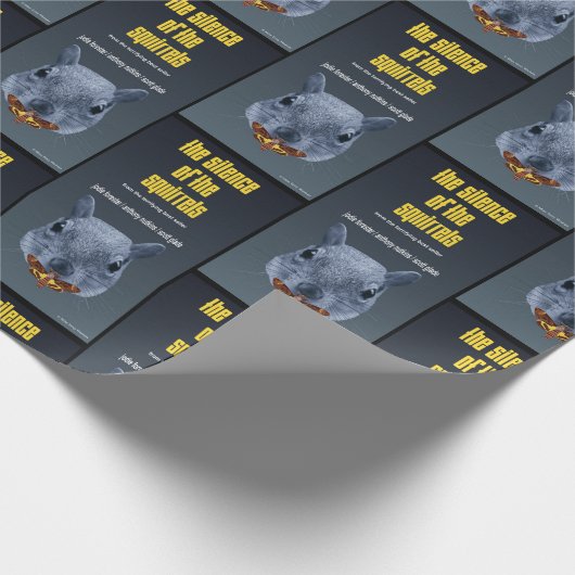 De stilte van de eekhoorns - een Parody Cadeaupapier (Hoek)