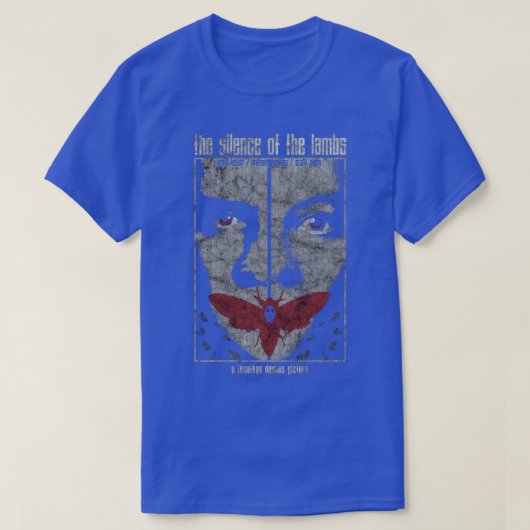 De stilte van de lammeren t-shirt (Design voorkant)