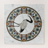 De stilte van kennis: Heilige Ibis van Thoth Legpuzzel (Horizontaal)