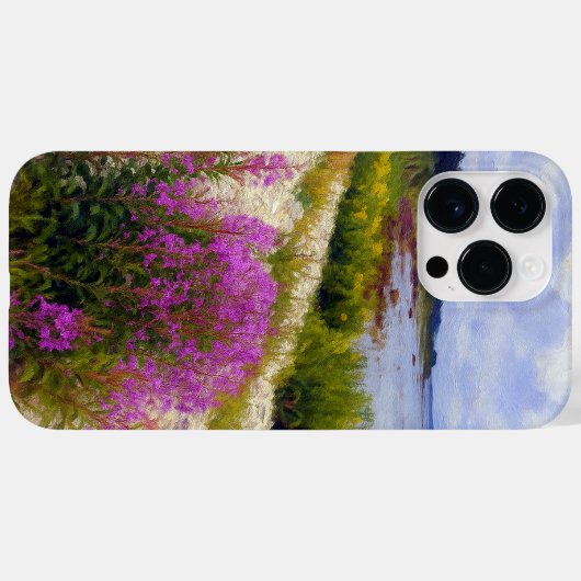 De stilte van Vormsi Case-Mate iPhone Case (Achterkant (horizontaal))