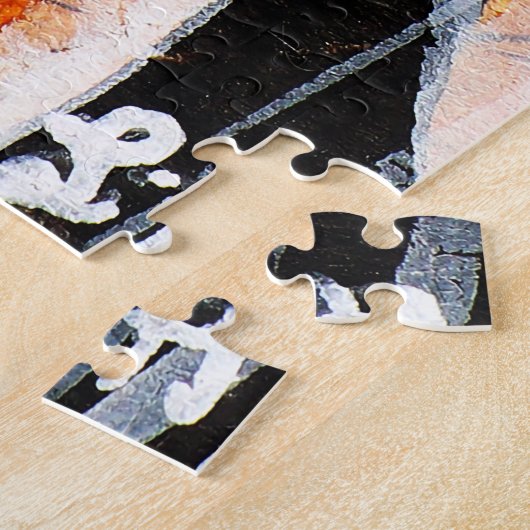 De Stilten Legpuzzel (Zijkant)