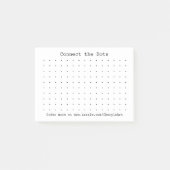 De stippen game op Post It Notes aansluiten (Voorkant)